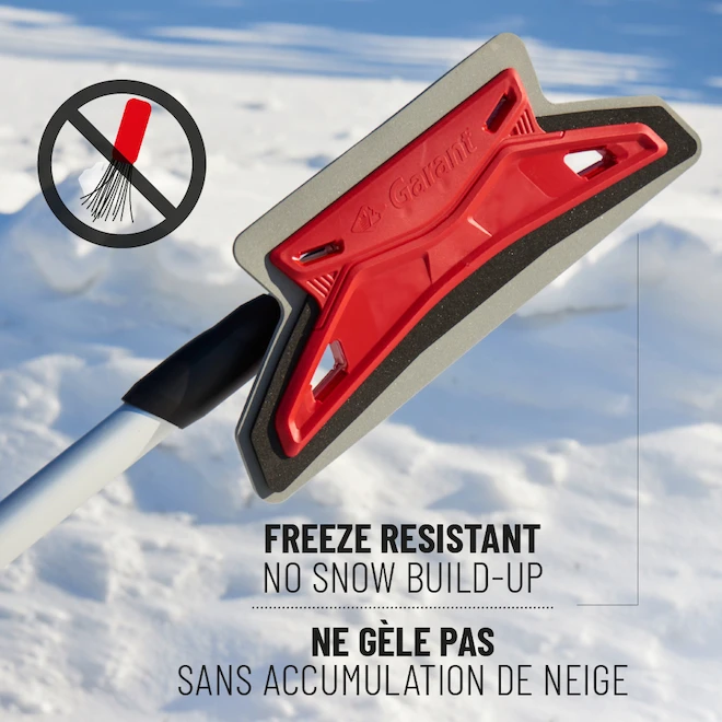 Kobalt Balai à Neige Télescopique Anti-égratignures Garant, Aluminium, Jusqu'à 63 Po 4 Kobalt Balai à Neige Télescopique Anti-égratignures Garant, Aluminium, Jusqu'à 63 Po – Image 4