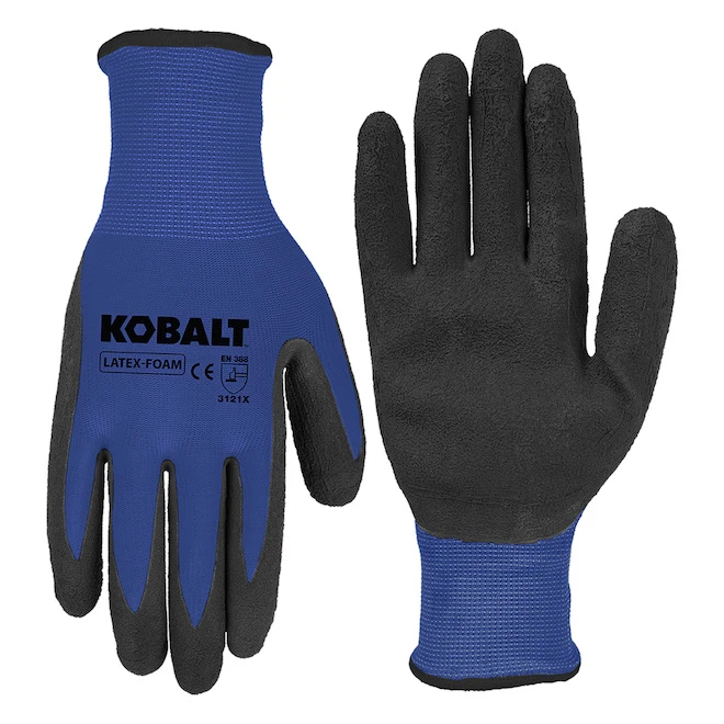 Gants Multifonctions Pour Homme Kobalt, Latex, Paquet De 12, Grand/très Grand 1 Gants Multifonctions Pour Homme Kobalt, Latex, Paquet De 12, Grand/très Grand