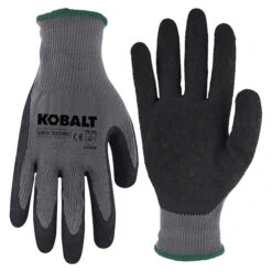 Gants Multifonctions Pour Homme Kobalt, Recouvert De Latex, Moyen, Gris