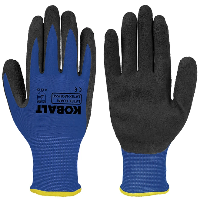 Gants De Travail Pour Homme Kobalt, Latex, Paquet De 3 Paires, Grand/très Grand 1 Gants De Travail Pour Homme Kobalt, Latex, Paquet De 3 Paires, Grand/très Grand