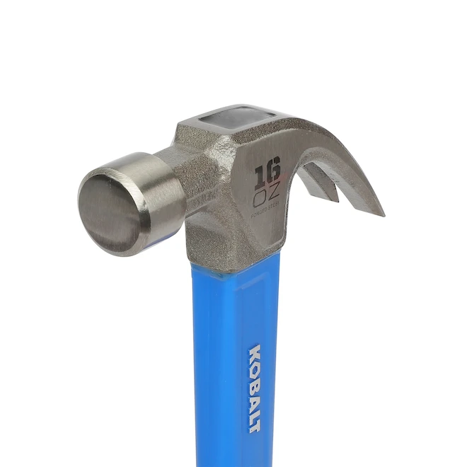 Marteau En Fibre De Verre 16 Oz Kobalt, Noir Et Bleu 2 Marteau En Fibre De Verre 16 Oz Kobalt, Noir Et Bleu – Image 2