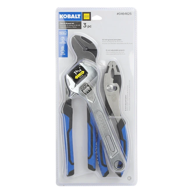 Kobalt Ensemble De Pinces Et Clé, 4 Pièces 1 Kobalt Ensemble De Pinces Et Clé, 4 Pièces