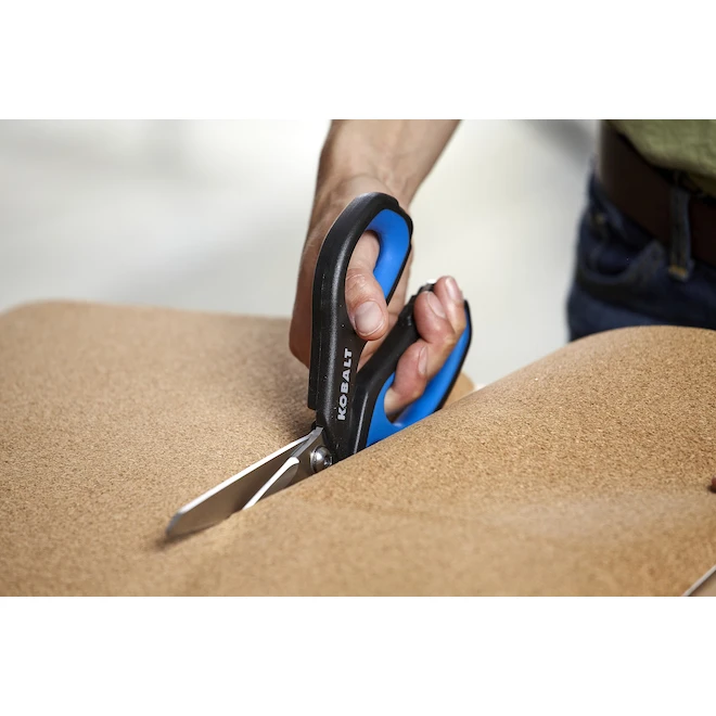 Ciseaux à Poignée Moulée Kobalt En Acier Inoxydable De 4,7 Po, Ens. De 2 5 Ciseaux à Poignée Moulée Kobalt En Acier Inoxydable De 4,7 Po, Ens. De 2 – Image 5