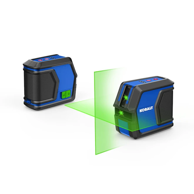 Niveau Kobalt à Laser Vert Autonivelant Avec Ligne Croisée, Portée De 165 Pi 1 Niveau Kobalt à Laser Vert Autonivelant Avec Ligne Croisée, Portée De 165 Pi