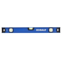 Niveau Kobalt En Aluminium De 24 Po De Long, Noir Et Bleu