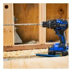 Perceuse à Percussion Kobalt XTR 24 V Sans Fil, 1/2 Po, Vitesse Variable, Batterie, Chargeur Et Accessoires Inclus 8 Perceuse à Percussion Kobalt XTR 24 V Sans Fil, 1/2 Po, Vitesse Variable, Batterie, Chargeur Et Accessoires Inclus -Kobalt Boutique 32165048d L