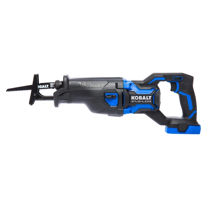 Scie Alternative Kobalt 24 V Max XTR à Vitesse Variable, Sans Fil, Bleue Et Noire, Outil Seul Sans Batterie 1 Scie Alternative Kobalt 24 V Max XTR à Vitesse Variable, Sans Fil, Bleue Et Noire, Outil Seul Sans Batterie