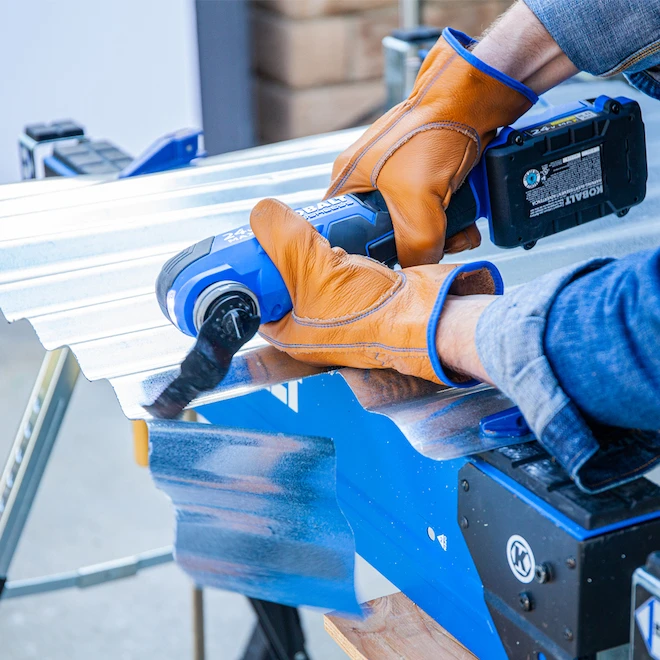 Ensemble 18 Pièces Avec Outil Oscillant 24 V Max Sans Fil Et Sans Balai De Kobalt, Outil Seul Sans Batterie 5 Ensemble 18 Pièces Avec Outil Oscillant 24 V Max Sans Fil Et Sans Balai De Kobalt, Outil Seul Sans Batterie – Image 5