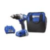 Ensemble De Perceuse-visseuse Kobalt 24 V Max, Mandrin De 1/2 Po, Moteur Sans Balai, Chargeur, Batterie Et Sac Inclus