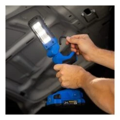 Lumière De Travail Kobalt 24 V Max, 700 Lumens, Sans Fil, Bleue Et Noire Sans Batterie 9 Lumière De Travail Kobalt 24 V Max, 700 Lumens, Sans Fil, Bleue Et Noire Sans Batterie -Kobalt Boutique 45595010e L