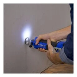 Outil De Découpe Rotatif Sans Fil Kobalt 24 V Max, Moteur Sans Balai, Bleu Et Noir, Outil Seul Sans Batterie 9 Outil De Découpe Rotatif Sans Fil Kobalt 24 V Max, Moteur Sans Balai, Bleu Et Noir, Outil Seul Sans Batterie -Kobalt Boutique 45595012e L