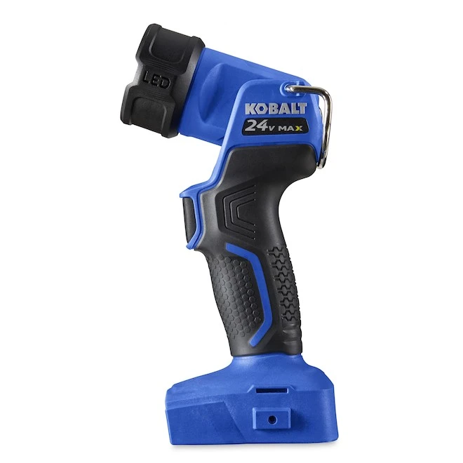 Lampe De Travail Kobalt 24 V Max, 200 Lumens, Bleue Et Noire, Sans Batterie 1 Lampe De Travail Kobalt 24 V Max, 200 Lumens, Bleue Et Noire, Sans Batterie