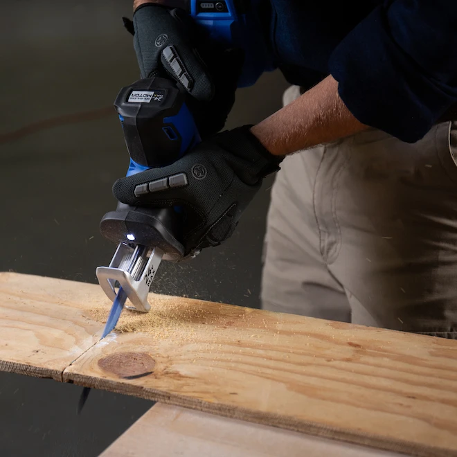 Scie Alternative Kobalt 24 V Max Sans Fil, Vitesse Variable, Moteur Sans Balai, Outil Seul Sans Batterie 5 Scie Alternative Kobalt 24 V Max Sans Fil, Vitesse Variable, Moteur Sans Balai, Outil Seul Sans Batterie – Image 5