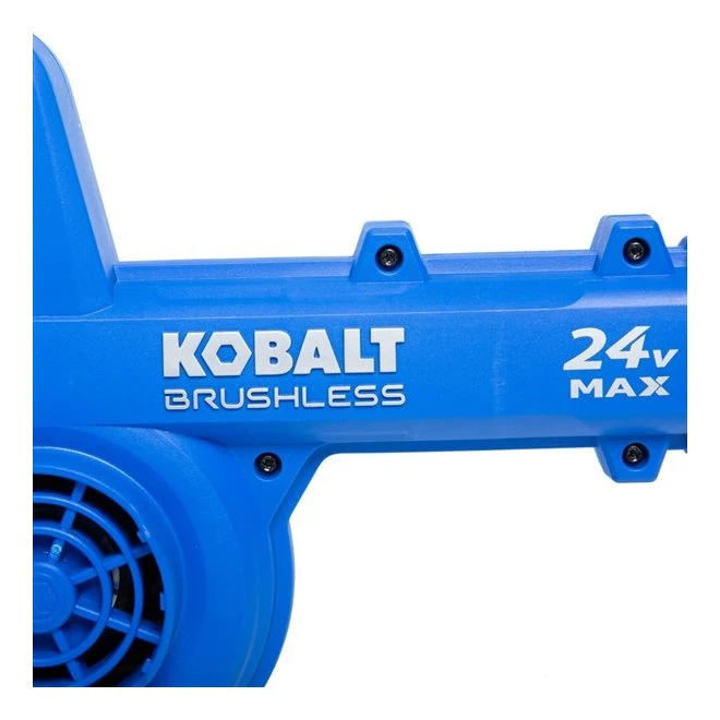 Souffleur De Chantier Kobalt 24 V Max, Léger, Bleu Et Noir, Outil Seul Sans Batterie 5 Souffleur De Chantier Kobalt 24 V Max, Léger, Bleu Et Noir, Outil Seul Sans Batterie – Image 5