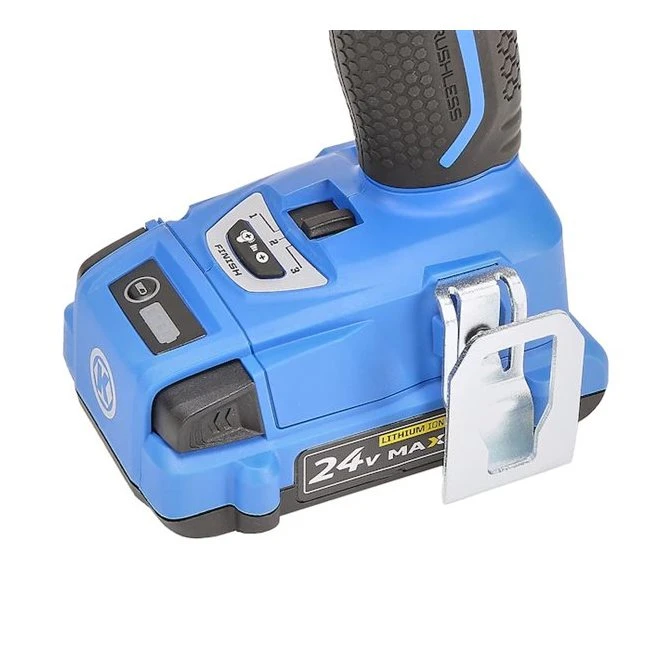 Ensemble De Clé à Chocs Sans Fil Kobalt 24 V Max, Moteur Sans Balai, Chargeur, Batterie Et Accessoires Inclus 2 Ensemble De Clé à Chocs Sans Fil Kobalt 24 V Max, Moteur Sans Balai, Chargeur, Batterie Et Accessoires Inclus – Image 2