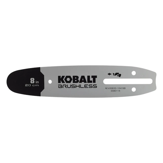 Kobalt Barre De Remplacement Pour Scie à Chaîne 8 Po 1 Kobalt Barre De Remplacement Pour Scie à Chaîne 8 Po