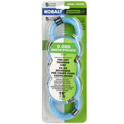 Fil De Remplacement Kobalt Pour Coupe-bordure, 16 Pi, 0,08 Po, Paquet De 5