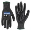 Gants Pour Homme En PEHP Kobalt, Enduits De Nitrile, Moyen